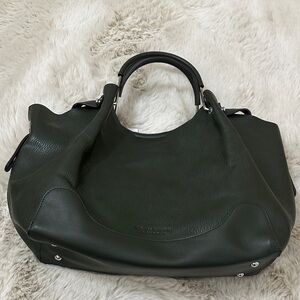 Sondra Roberts Forest Green Tote Bag